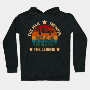Father's Day Shirt Vintage 1968 The Men Myth Legend 52rd Birthday Gift Hoodie